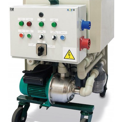 We are expanding our technical equipment – a new flushing unit for efficient system cleaning